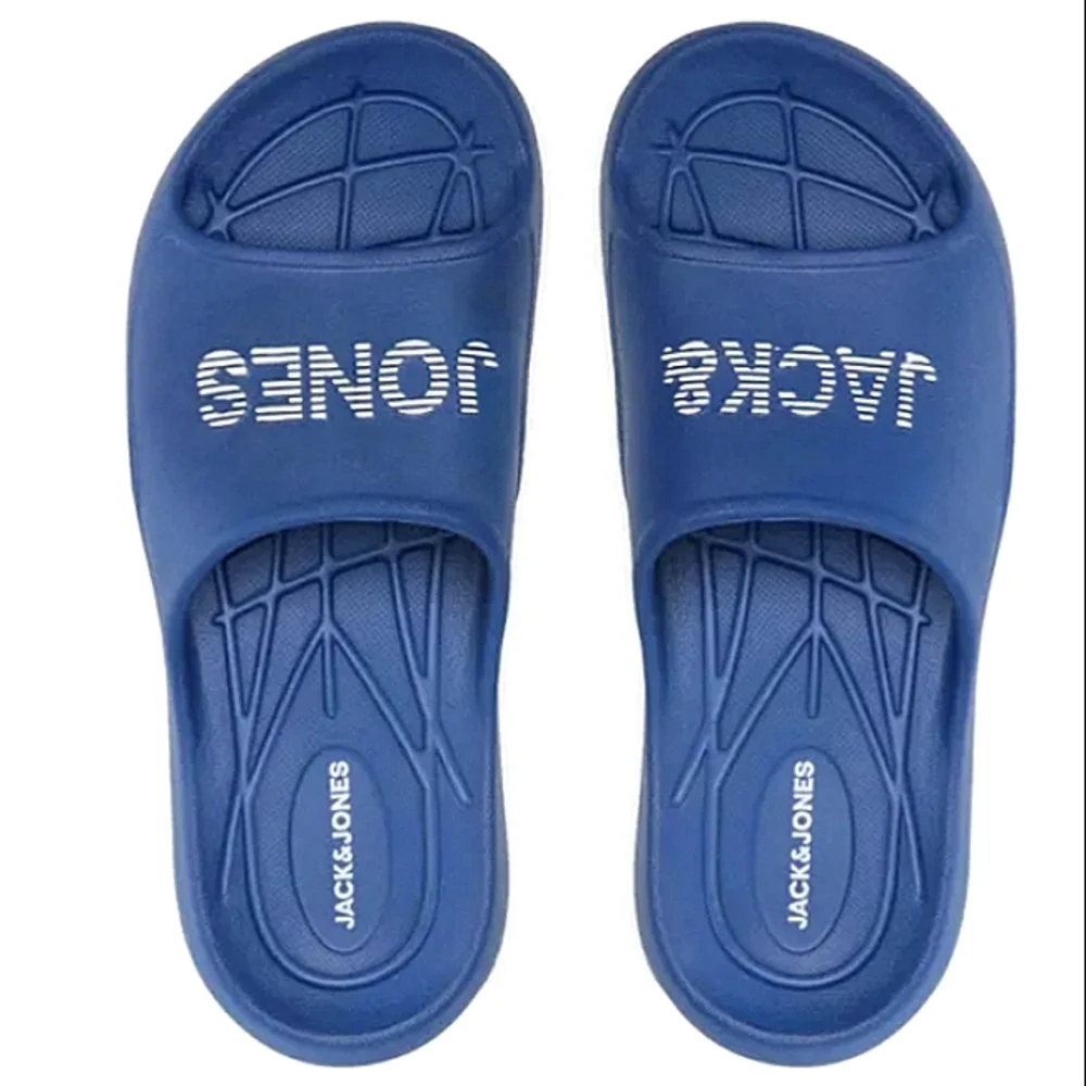 New w/tags Jack & Jones Garrix Men's Molded Summer Pool Slides Size 8